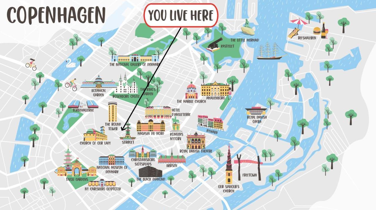 Stylish 4 Bedroom Apartment In Cph City Copenhagen Luaran gambar